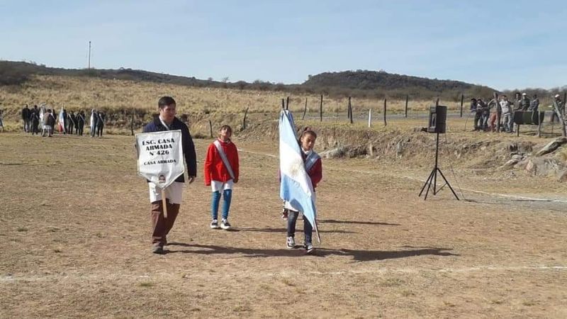 Ipizca fue sede en Ancasti del acto por el 9 de julio