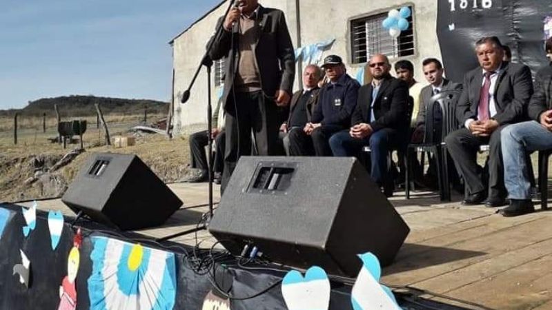 Ipizca fue sede en Ancasti del acto por el 9 de julio