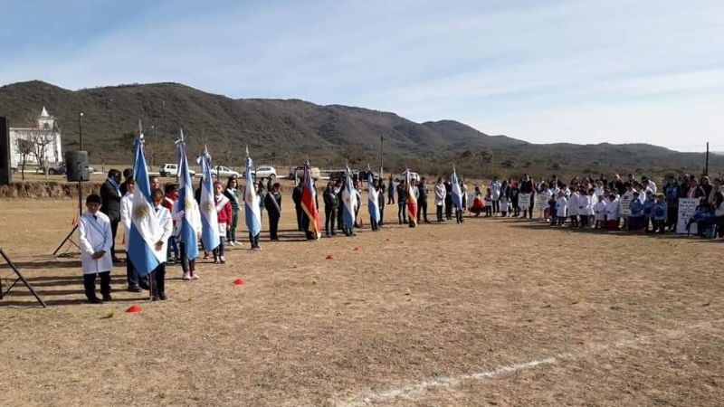 Ipizca fue sede en Ancasti del acto por el 9 de julio