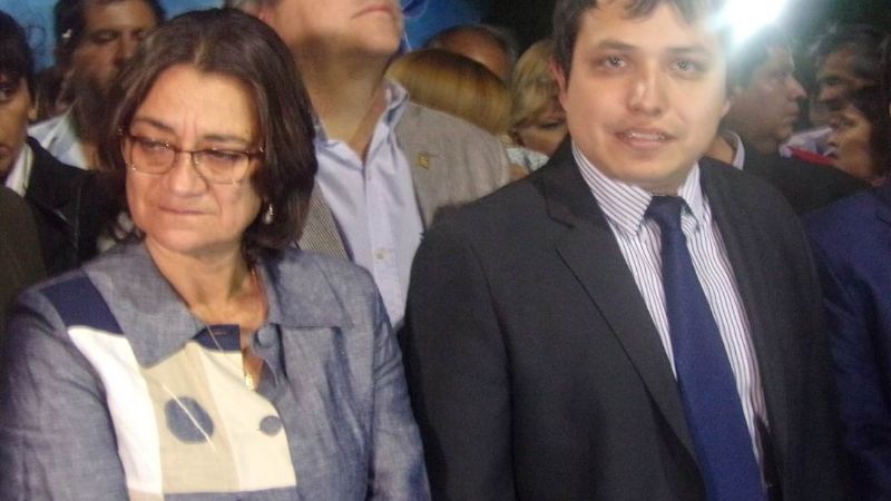 Lucía inaugura obras en Tinogasta