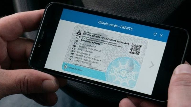 Toda la documentación del auto se podrá tener en el celular