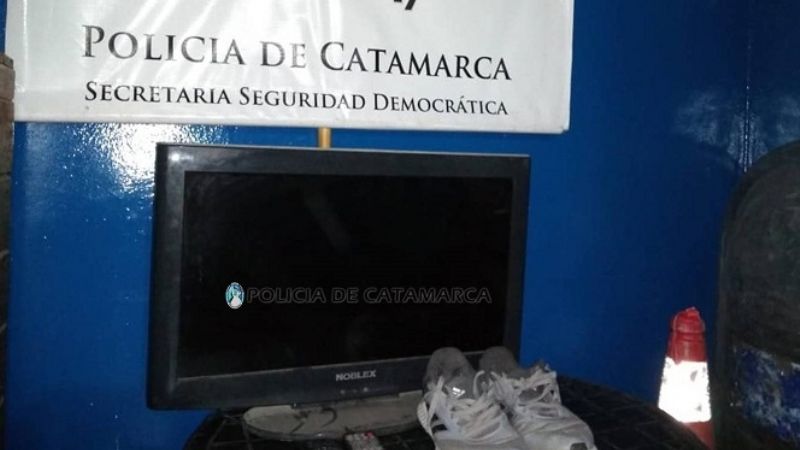 Entraron a robar pero dejaron el botín