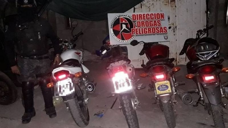 Exitosos allanamientos antidrogas en la zona sur de la Capital