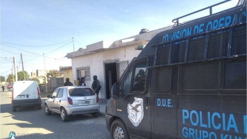 Exitosos allanamientos antidrogas en la zona sur de la Capital