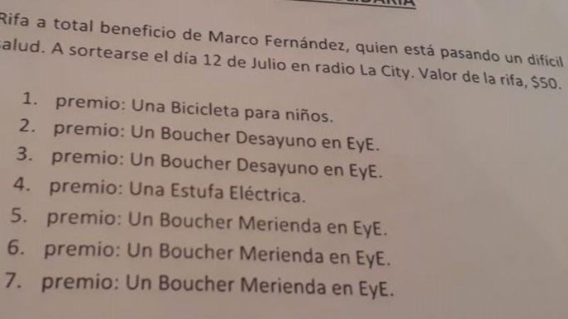 Tiene leucemia y sortea su bicicleta porque debe ir al Garrahan