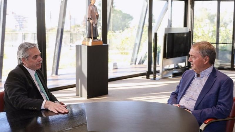 Schiaretti recibió a Alberto Fernández en Córdoba