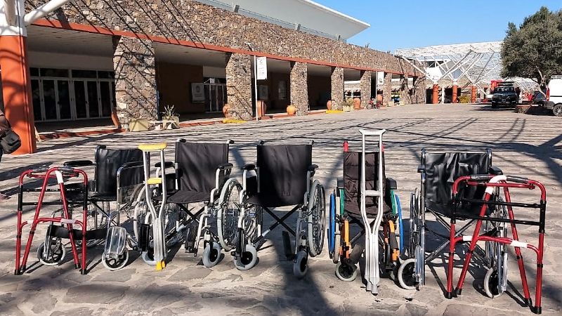 Entregaron elementos de movilidad para su uso en la Fiesta del Poncho