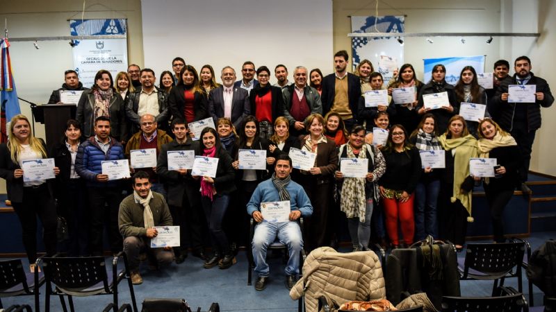 Más de un centenar de personas se capacitaron en el Senado