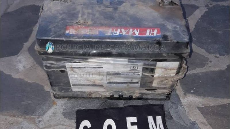 Recuperan una batería sustraída de un auto