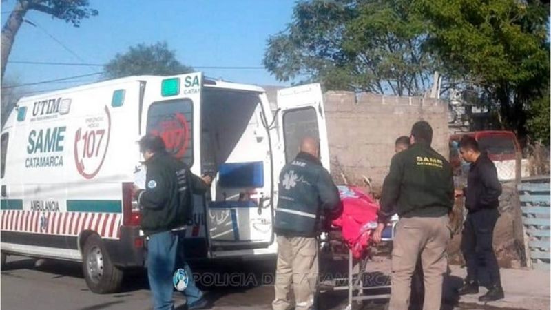 Sufrió una descarga eléctrica cuando enchufaba el lavarropas