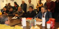 LA INTERSINDICAL CATAMARCA fue presentada en una conferencia de prensa en la UTA.