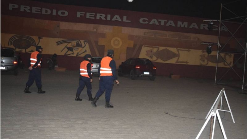 Dispositivo de seguridad por la Fiesta del Poncho