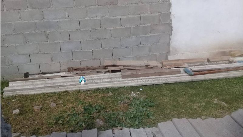 Aprehenden a dos personas en El Alto por el robo de viguetas