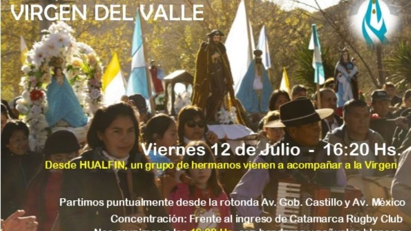 Misachico de la Virgen del Valle en la Fiesta del Poncho