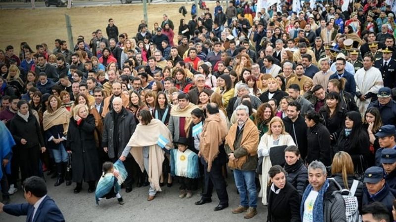 Se realizó la Marcha del Poncho