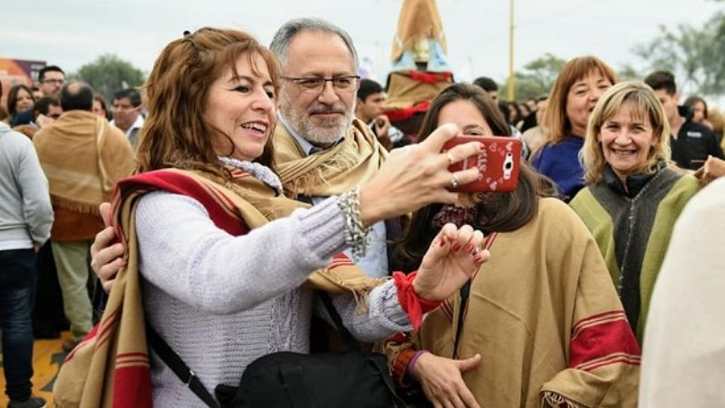 Se realizó la Marcha del Poncho
