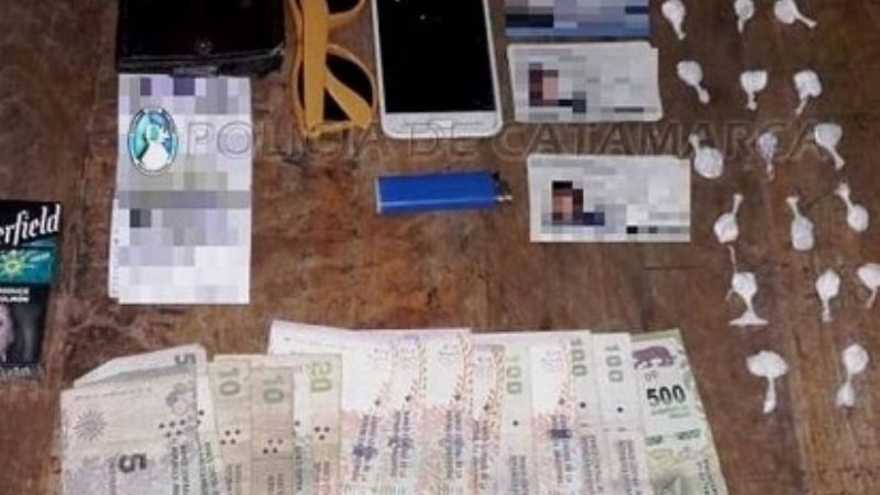 Detenidos con droga en Santa María