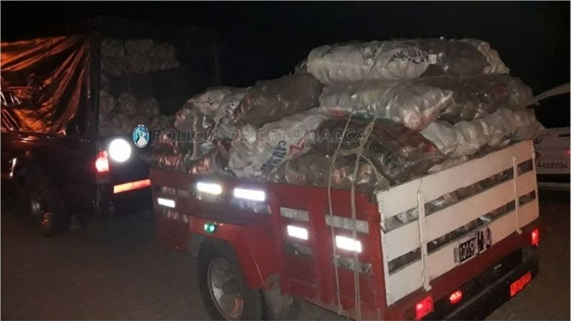 Sin papeles: le retienen 1000 kilos de batatas