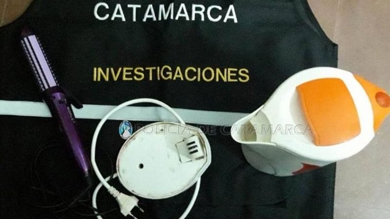 Recuperó elementos que le habían robado