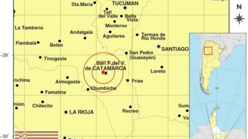 Fuerte temblor de 3.1° se sintió en la Capital