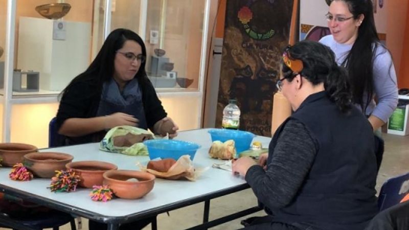 Exposición de piezas arqueológicas y paleontológicas