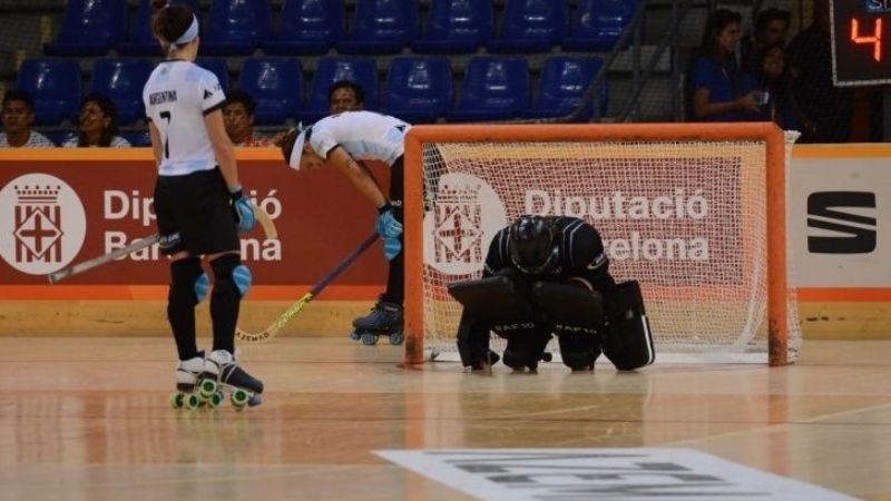 Las Águilas del hockey sobre patines cayeron ante España