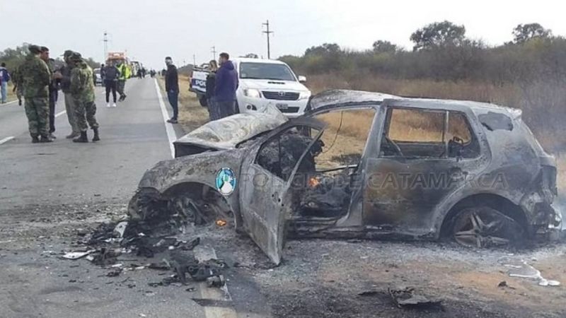 Mueren dos mujeres en choque frontal en la Ruta Nacional 157