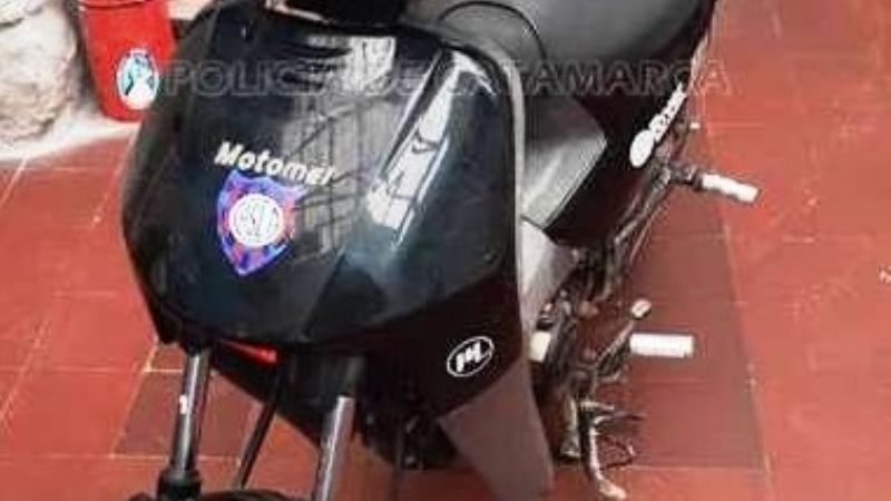 En Tinogasta recuperan una moto