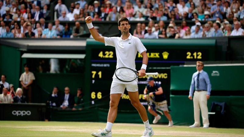Djokovic venció a Federer en la final más larga de la historia de Wimbledon