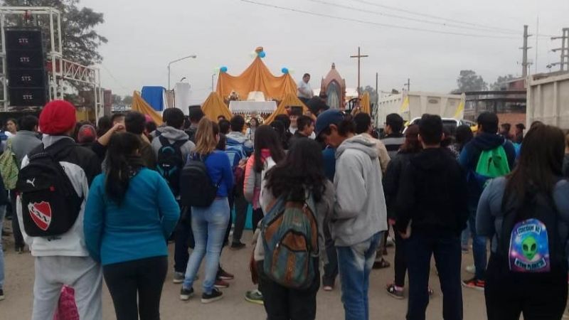 La Madre del Valle continúa su peregrinaje por la Diócesis de Orán