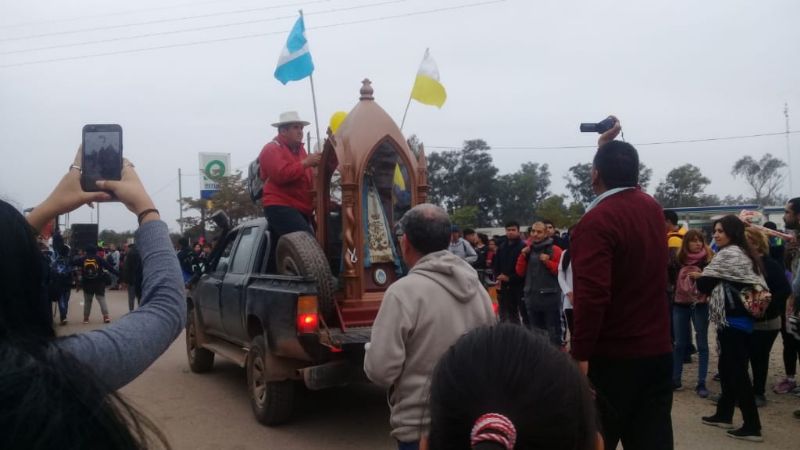 La Madre del Valle continúa su peregrinaje por la Diócesis de Orán
