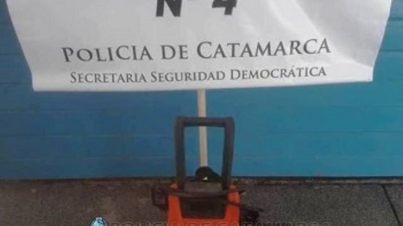 Tras medidas judiciales recuperan varios elementos sustraídos en Andalgalá