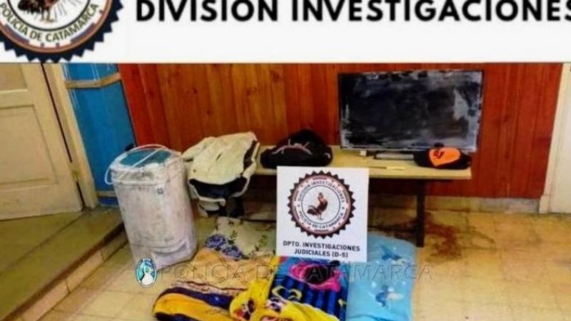 Recuperan valiosos electrodomesticos robados