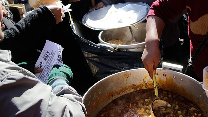 El miércoles se instalarán ollas populares en todo el país