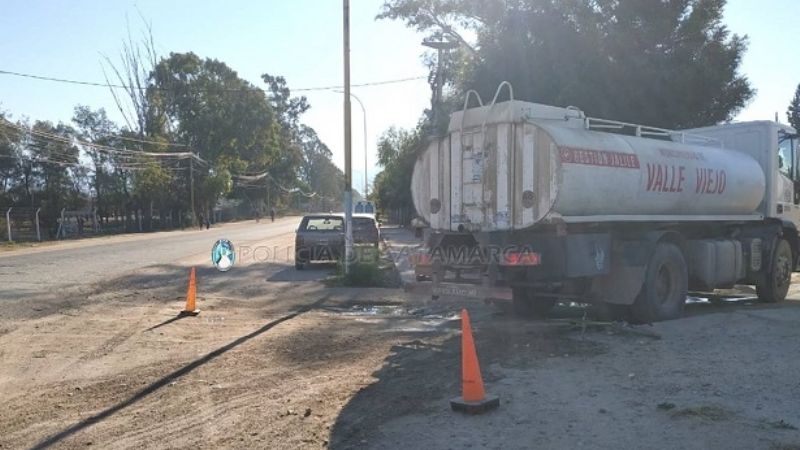 Camión de la Municipalidad embistió a un niño en bicicleta