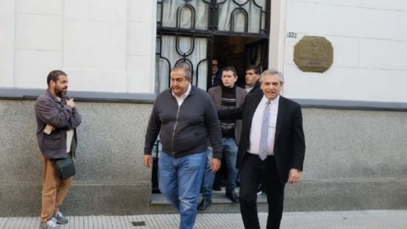 "El 99% de los sindicatos apoya a Alberto Fernández"