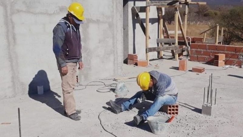 Avanza a pasos agigantados la obra de la Hostería