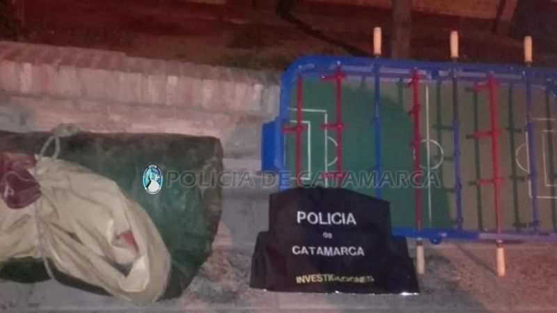 Recuperan elementos sustraídos