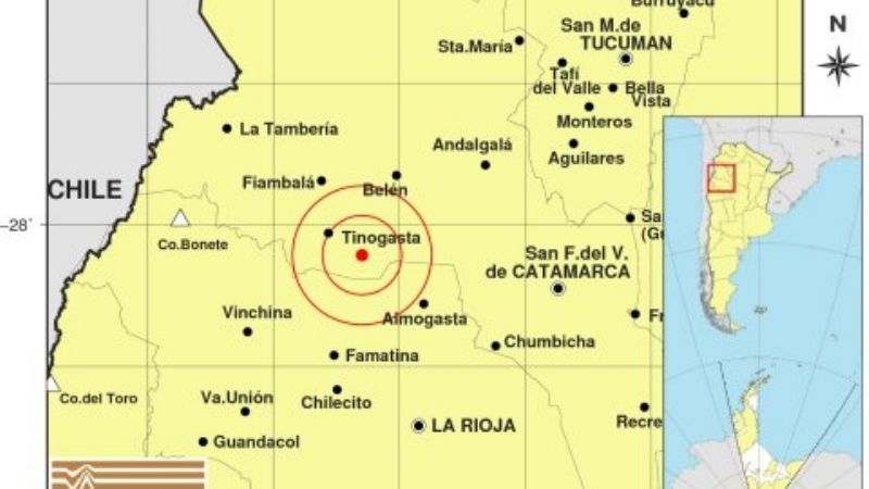 Dos temblores en las últimas horas