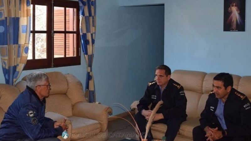 Intendente de La Puerta firmó convenio con la Policía