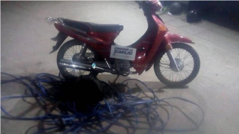 Ladrones escaparon y abandonaron elementos robados en un club