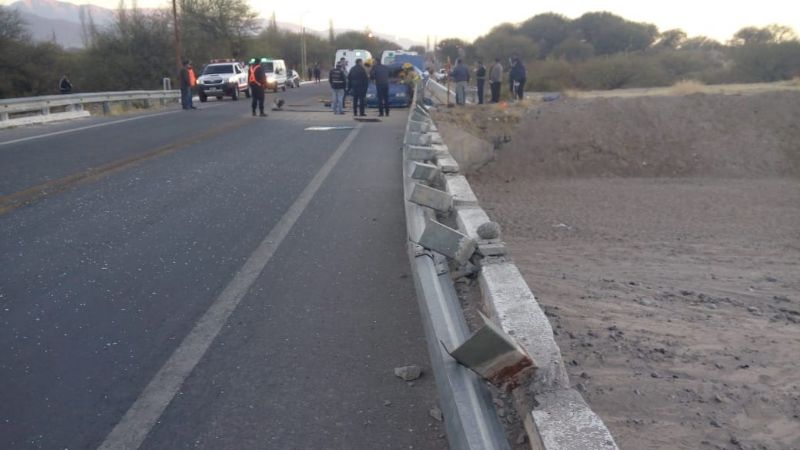 Un joven perdió la vida en un siniestro vial en la ruta 40