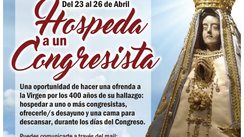 Misión para alojar a congresistas en casas de familias en abril de 2020