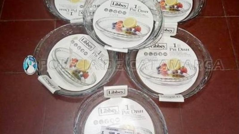 Detienen a una mujer por robar fuentes en un comercio del centro