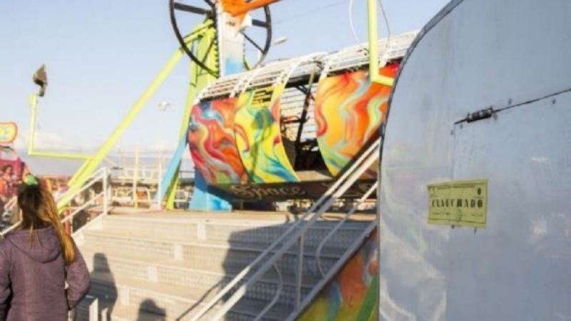 Una niña se cayó del “zamba” en el Predio Ferial y fue hospitalizada