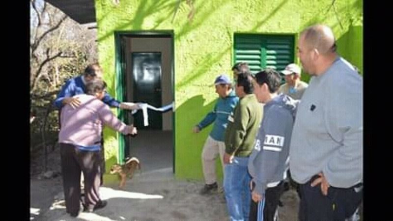 Se entregaron 4 viviendas sociales en Apoyaco