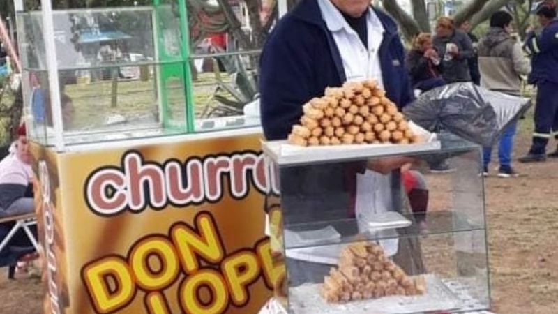 La Peatonal se quedó sin churros