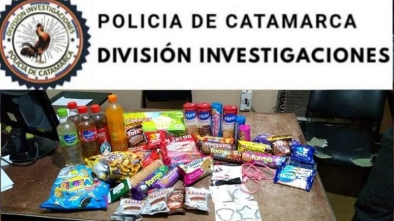 Encuentran en una vivienda, mercadería robada en un comercio