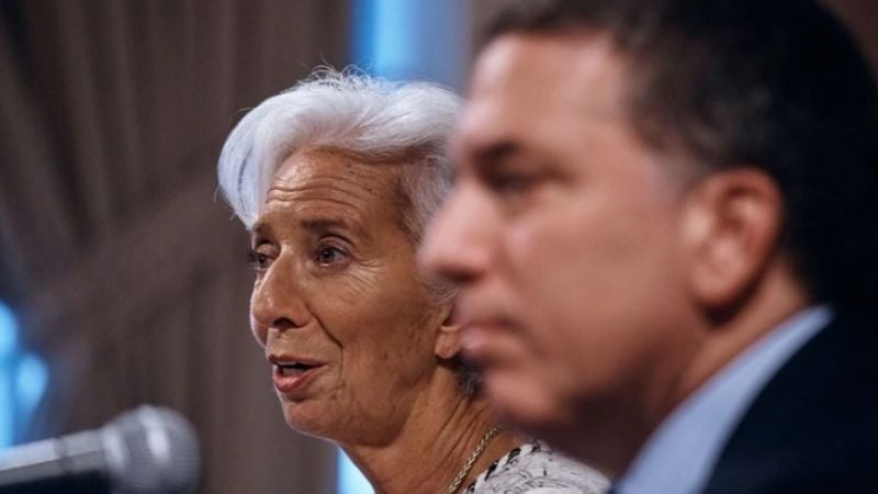 "Estamos muy agradecidos con ella, pero el préstamo lo dio el FMI, no Lagarde"