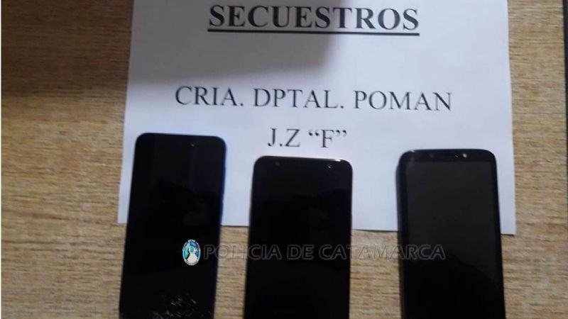 Un demorado y un arrestado por el robo de tres celulares y dinero